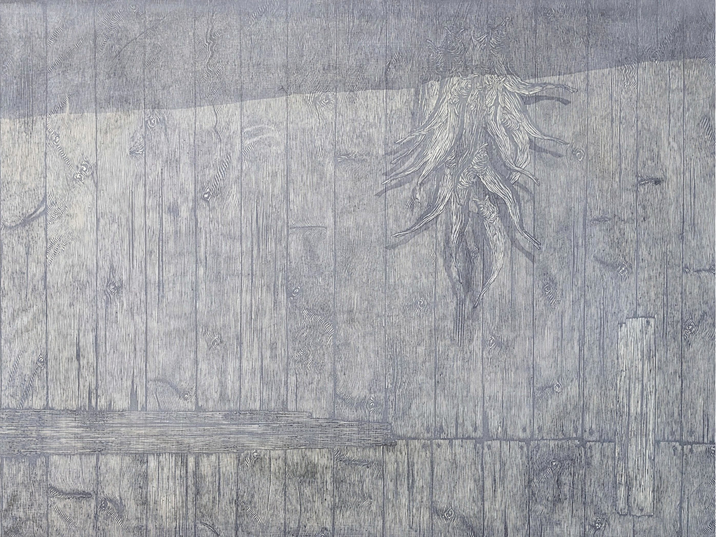 棚橋荘七木版画展